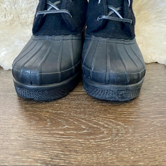 Sperry Top sider black duck boots - Picture 8 of 10